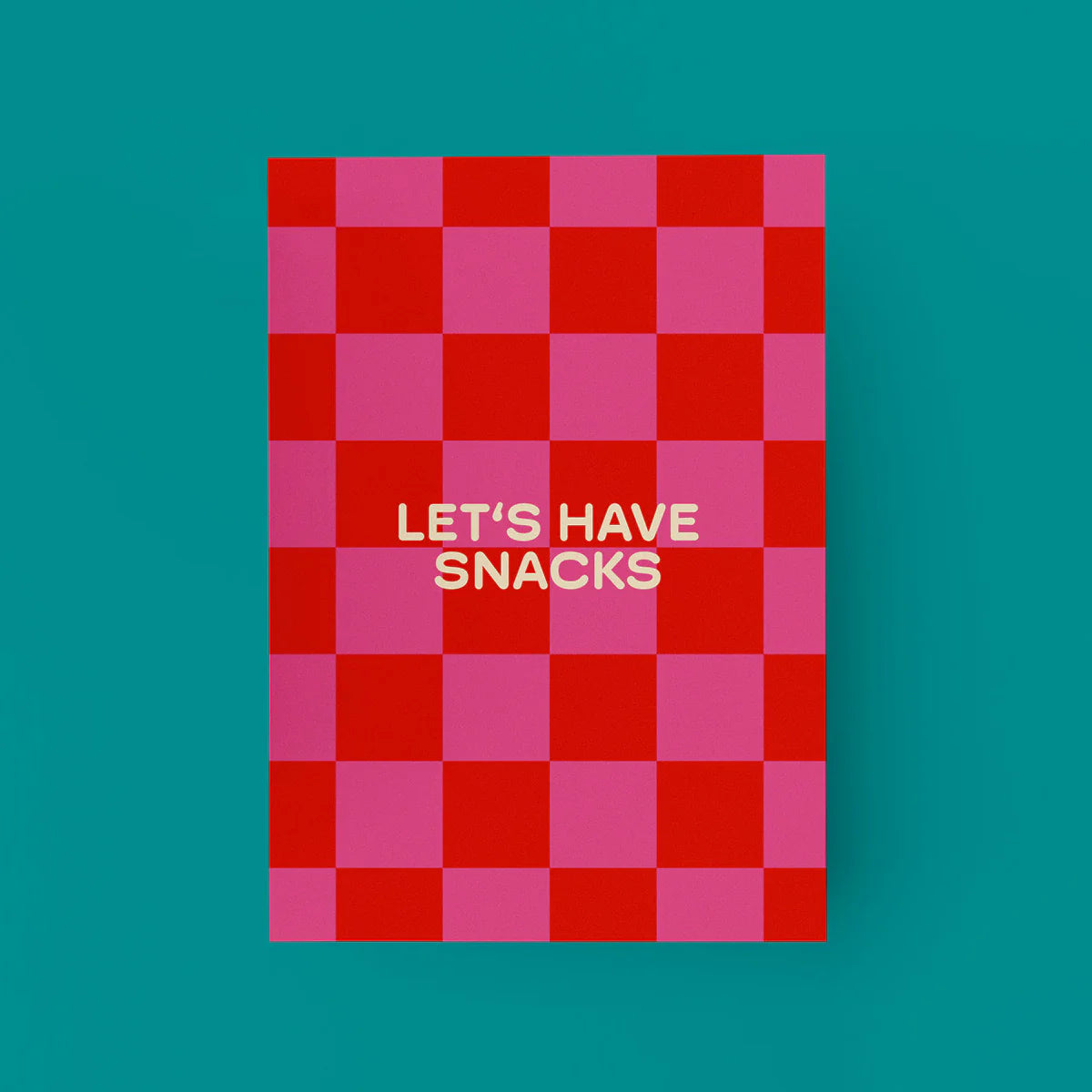 Postkarte 'Let's Have Snacks' MAMF