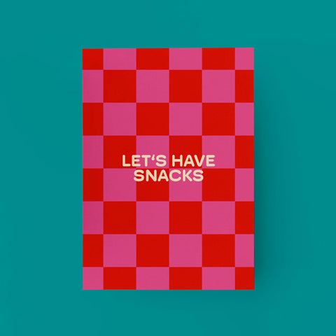 Postkarte 'Let's Have Snacks' MAMF