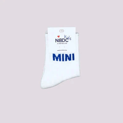 Kinder-Socken 'Mini' – blau No Bad Days Club