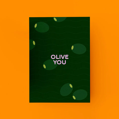 Postkarte 'Olive You' MAMF