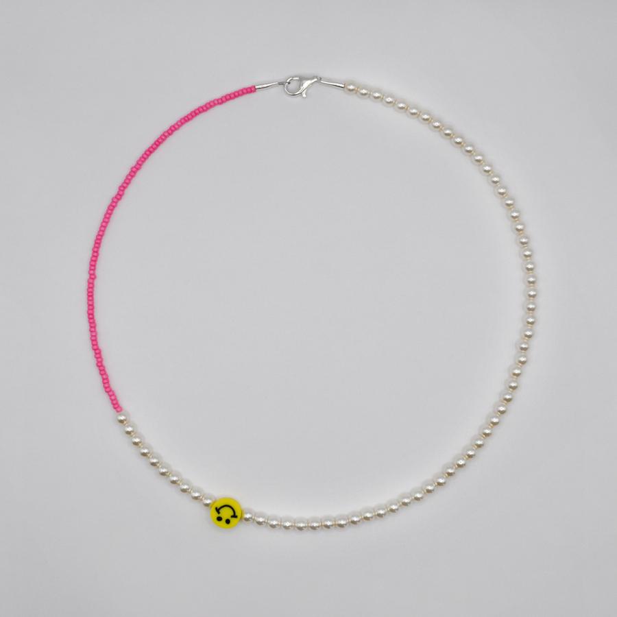Smiley-Kette 'LuvLuv' – pink PinaPina
