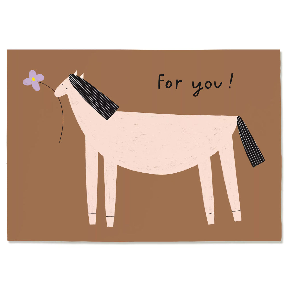 Postkarte 'For you' – Pferd Nuukk / Anna Katharina Jansen
