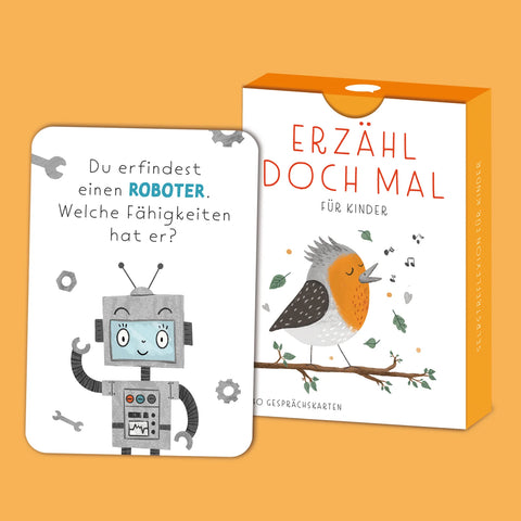 Gesprächskarten für Kinder 'Erzähl doch mal' Rüsselfuchs