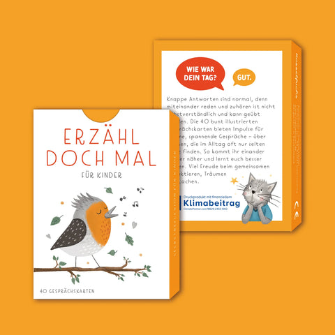 Gesprächskarten für Kinder 'Erzähl doch mal' Rüsselfuchs