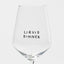 Weißweinglas 'Liquid Dinner' edition selekkt