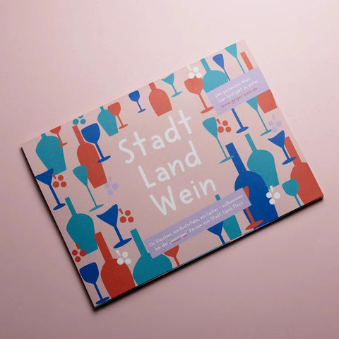 Spielblock 'Stadt Land Wein' Weingut Geiger