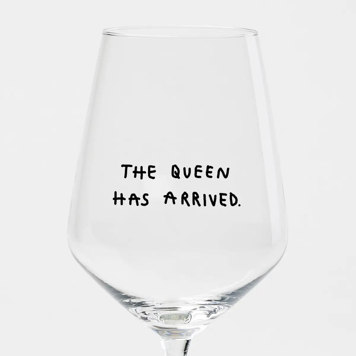 Weißweinglas 'The Queen Has Arrived' edition selekkt