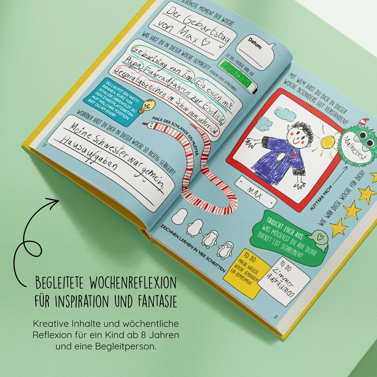 Kinder-Journal 'Erzählt euch mehr' Simon & Jan