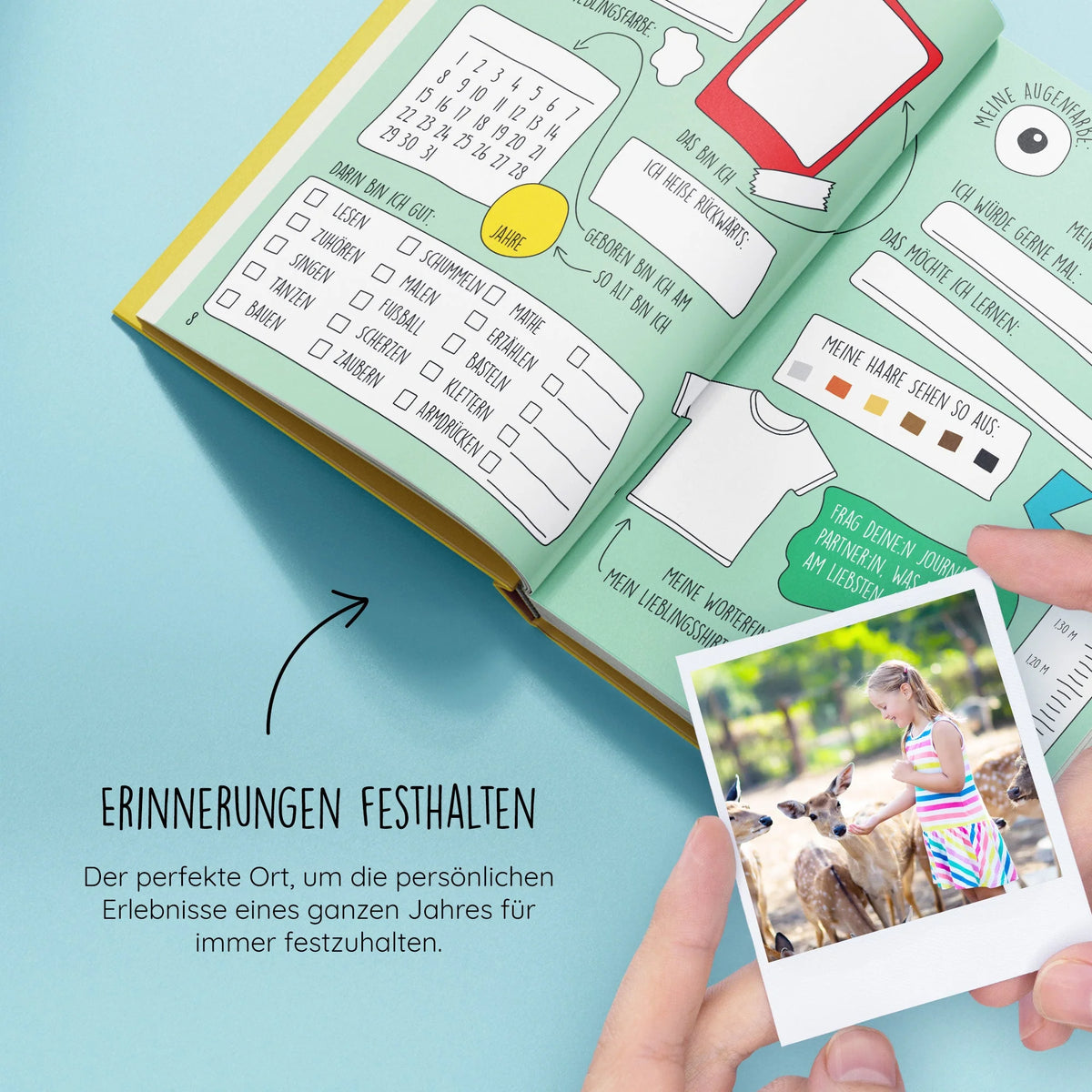 Kinder-Journal 'Erzählt euch mehr' Simon & Jan