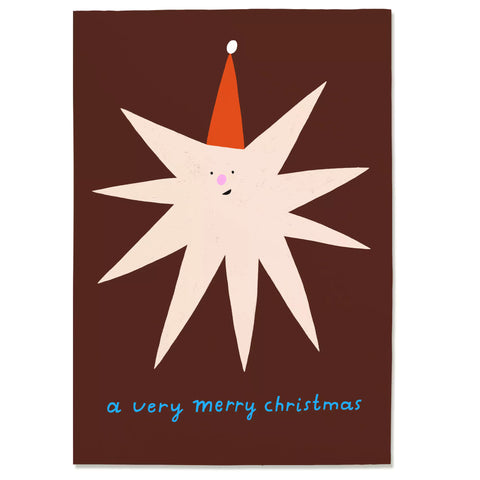 Postkarte 'Very merry christmas' Anna Katharina Jansen