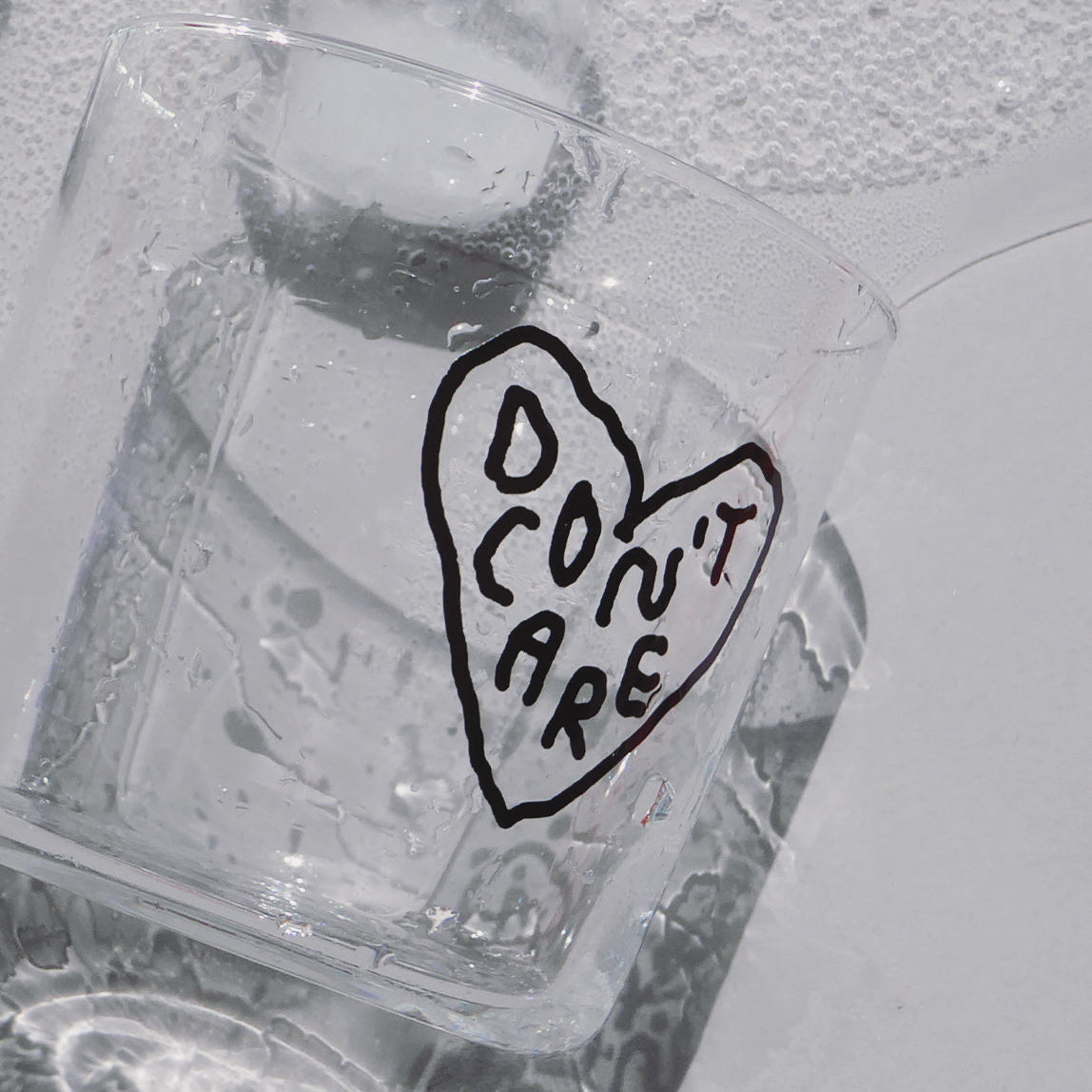 Glas 'Don't Care' – 350ml Yahya Studio