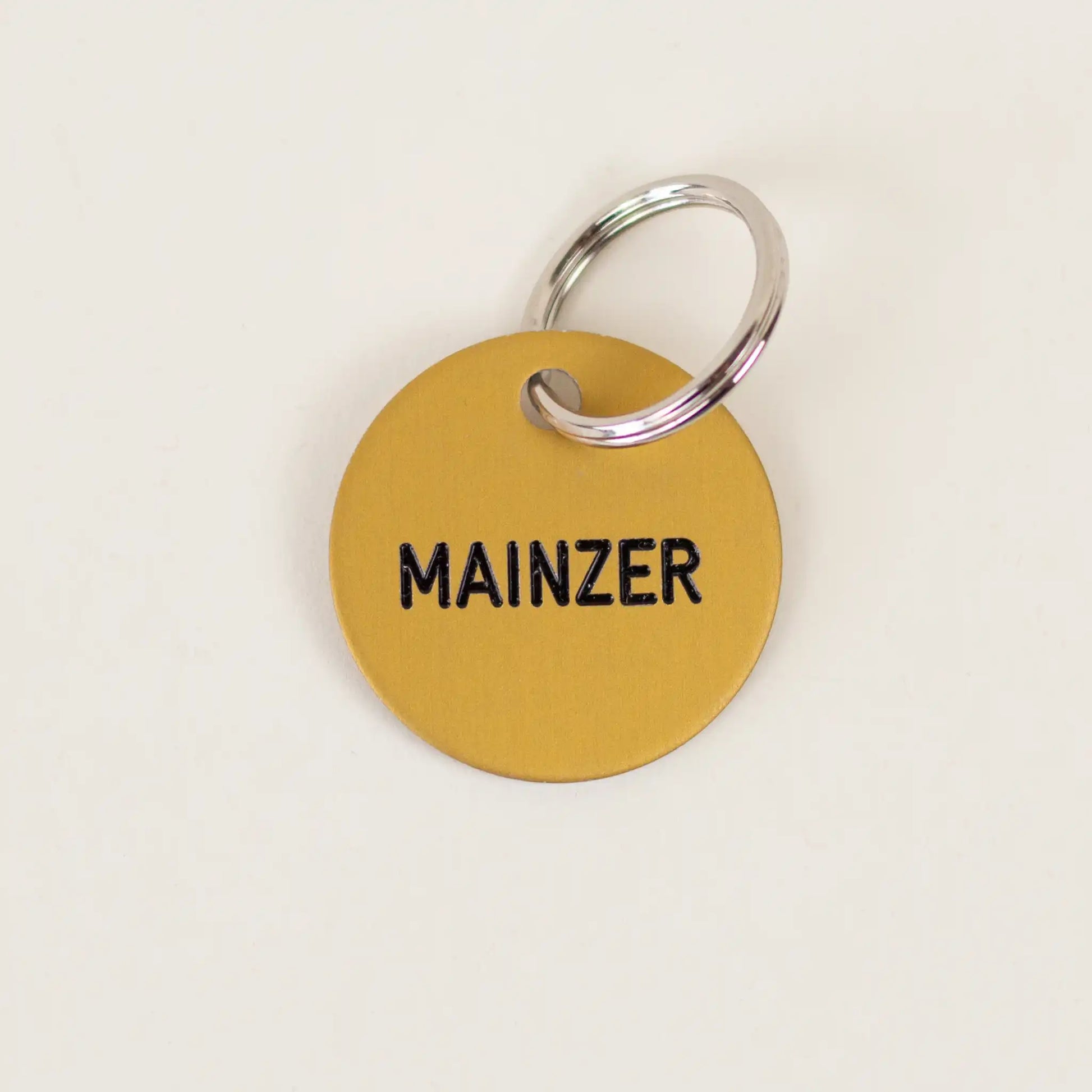 Schlüsselanhänger 'Mainzer' gold Familie von Quast