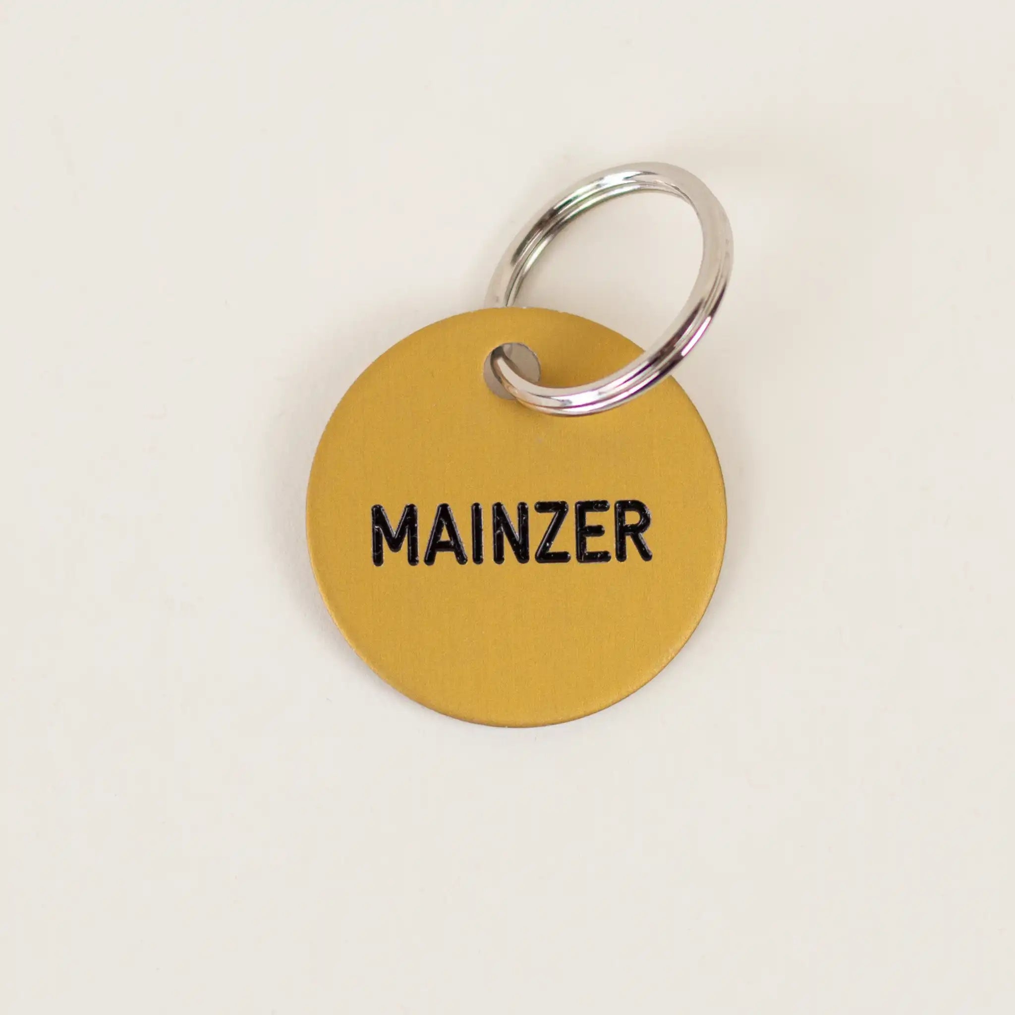 Schlüsselanhänger 'Mainzer' gold Familie von Quast