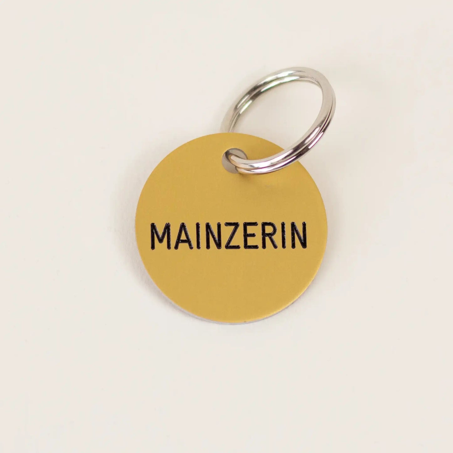 Schlüsselanhänger 'Mainzerin' gold Familie von Quast
