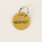 Schlüsselanhänger 'Neustadt' gold Familie von Quast