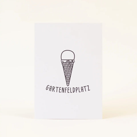 Postkarte 'Gartenfeldplatz'