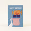 Postkarte 'Happy Birthday Pelikan'