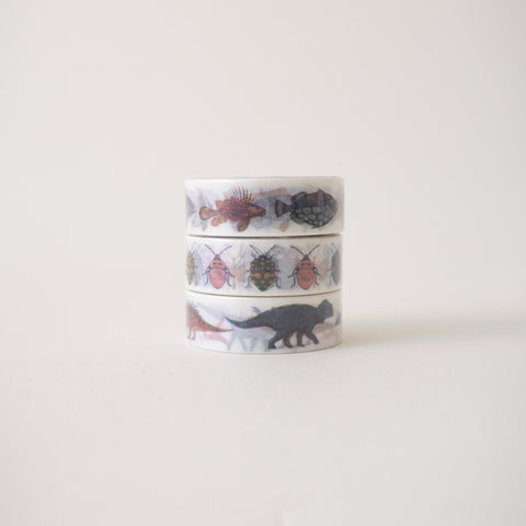 Washi Tape 'Blau-Lila / Streifen'