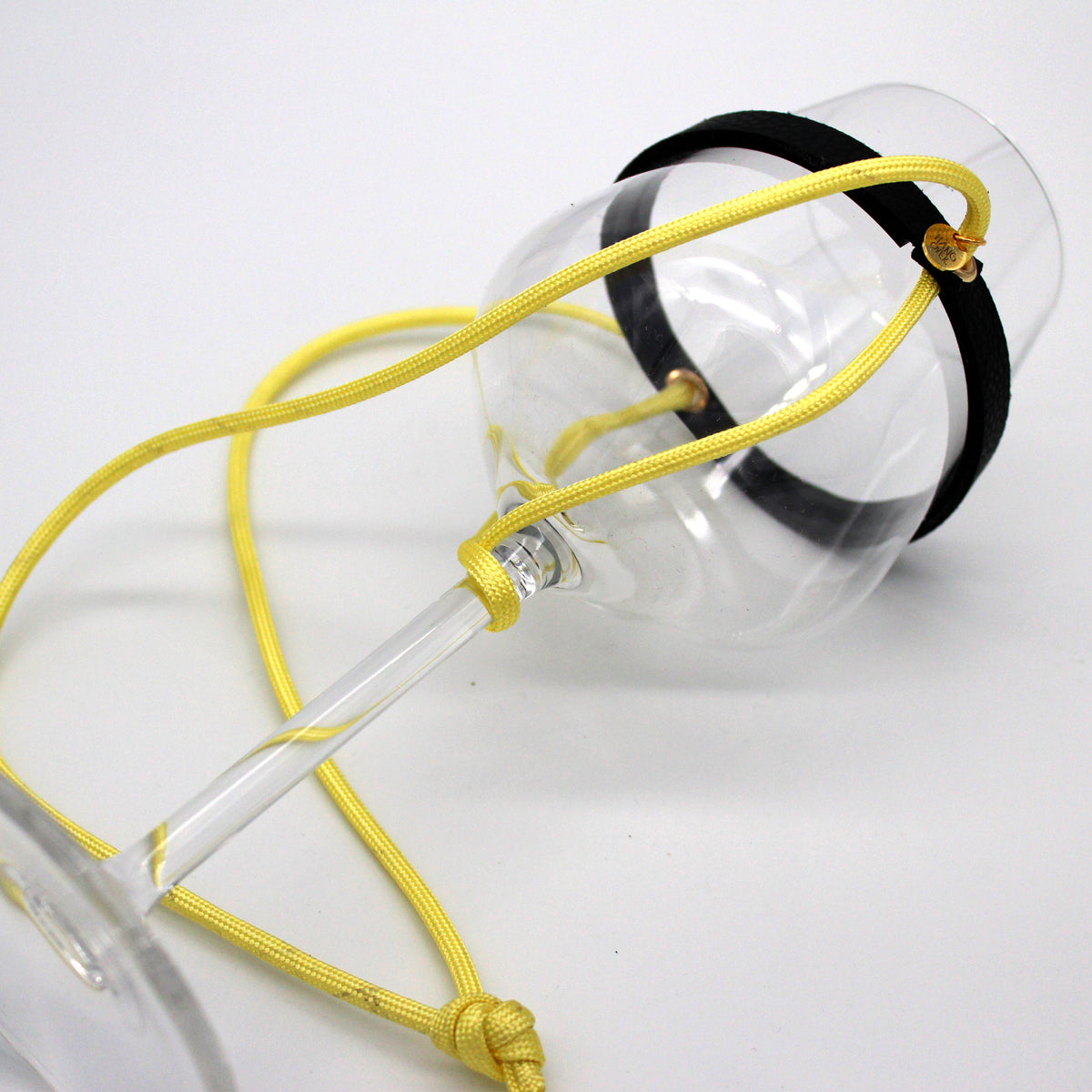 Weinglashalter 'Limoncello' – gelb HängOver