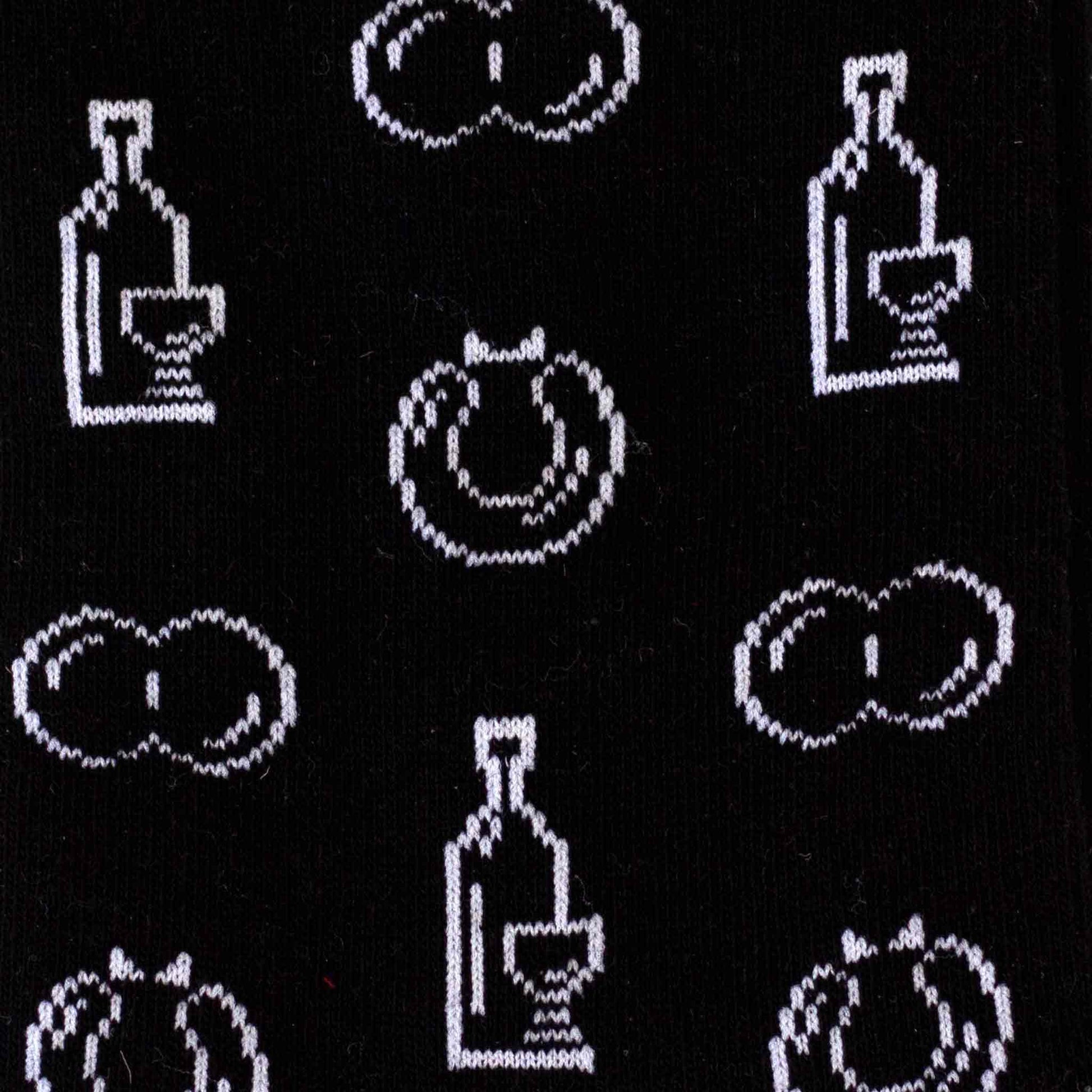 Socken 'Weck, Worscht & Woi' – schwarz M1 Streetwear