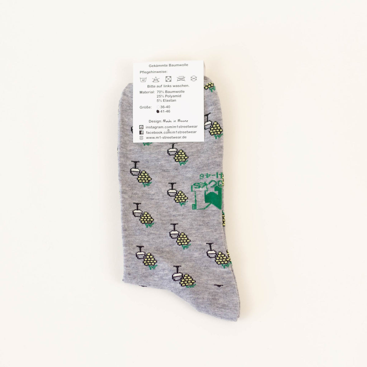 Socken 'Weißwein' M1 Streetwear
