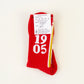 Tennissocken '1905' – rot M1 Streetwear