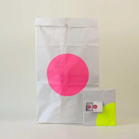Papiersack 'pink dot'