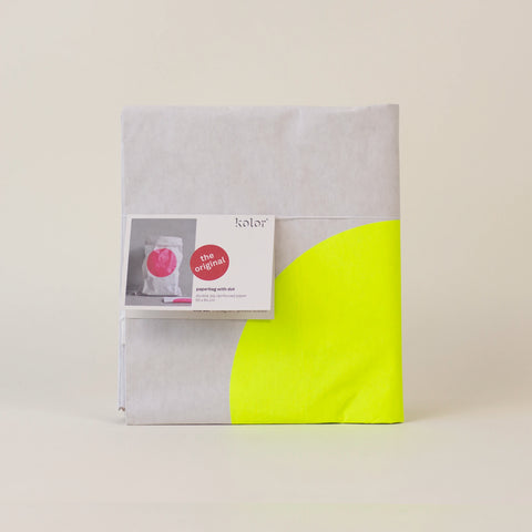 Papiersack 'yellow dot'