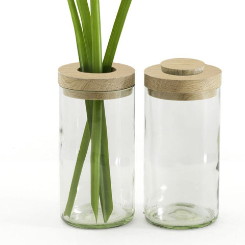 Vase & Dose 'grün'