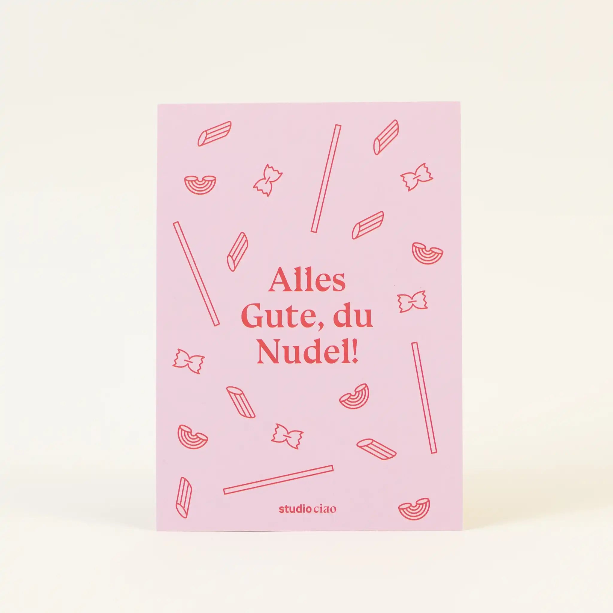Postkarte 'Alles Gute Du Nudel!' Viel Spass Studio