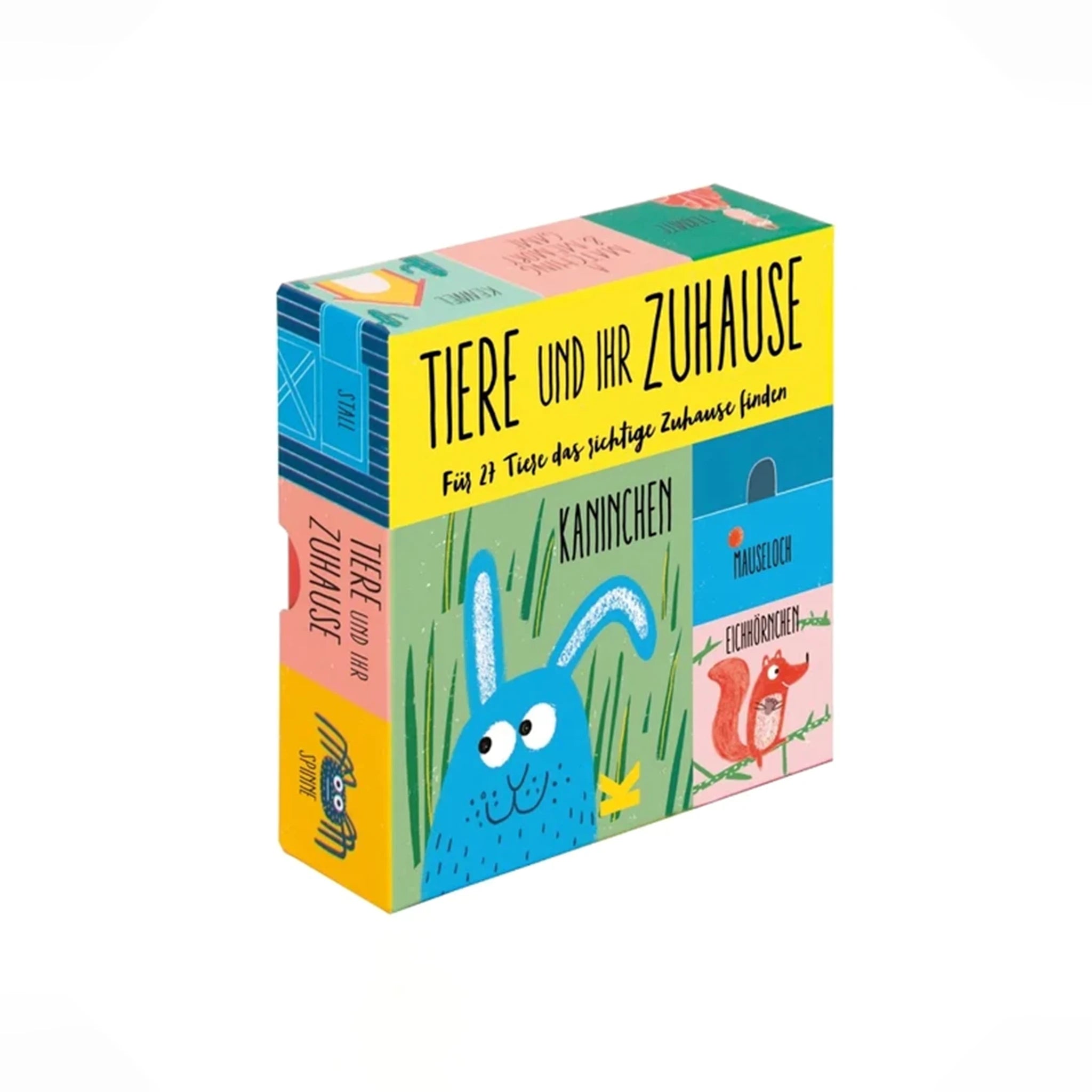 Memory-Spiel 'Tiere und ihr Zuhause' Laurence King Verlag