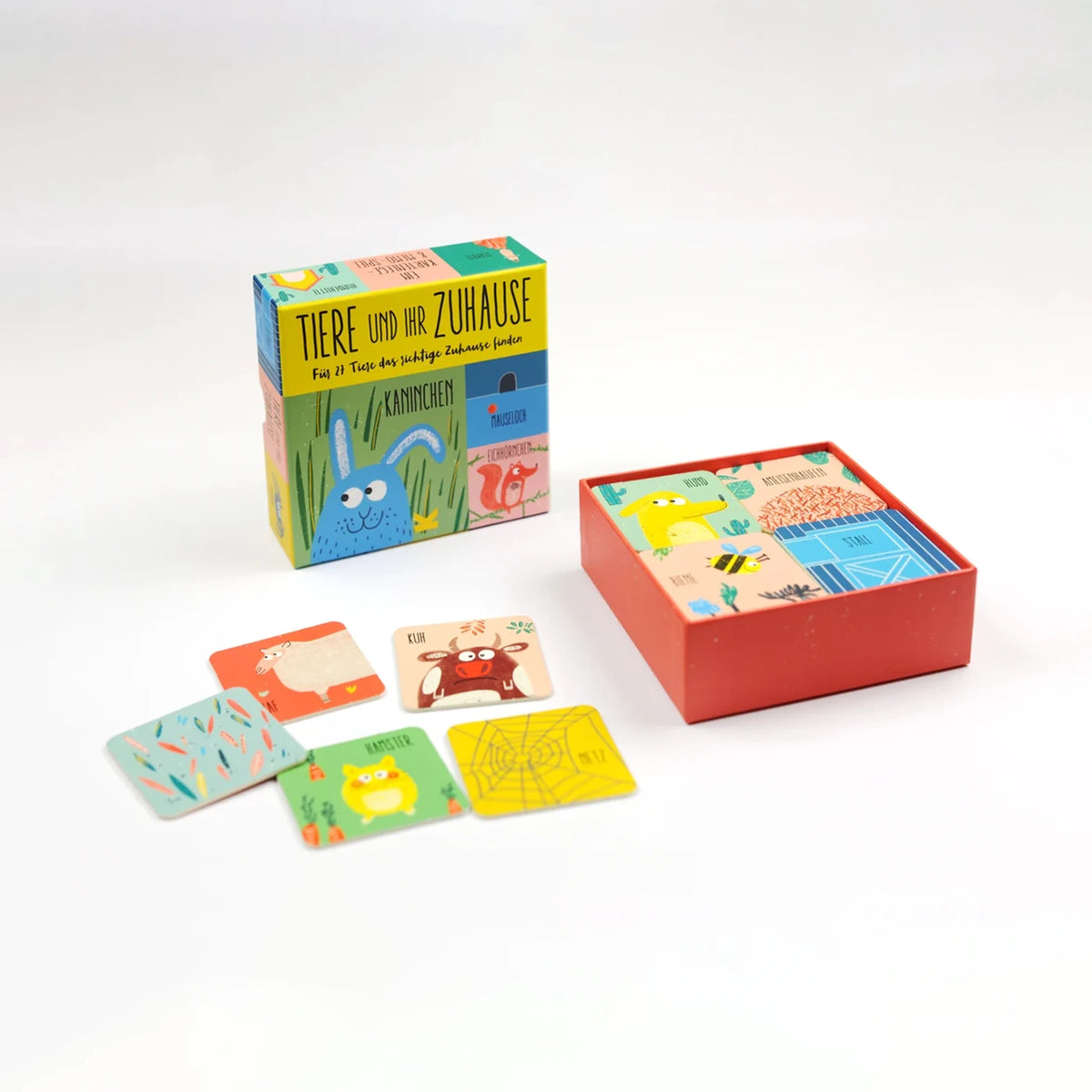 Memory-Spiel 'Tiere und ihr Zuhause' Laurence King Verlag