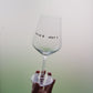 Weißweinglas 'Wine not?' edition selekkt