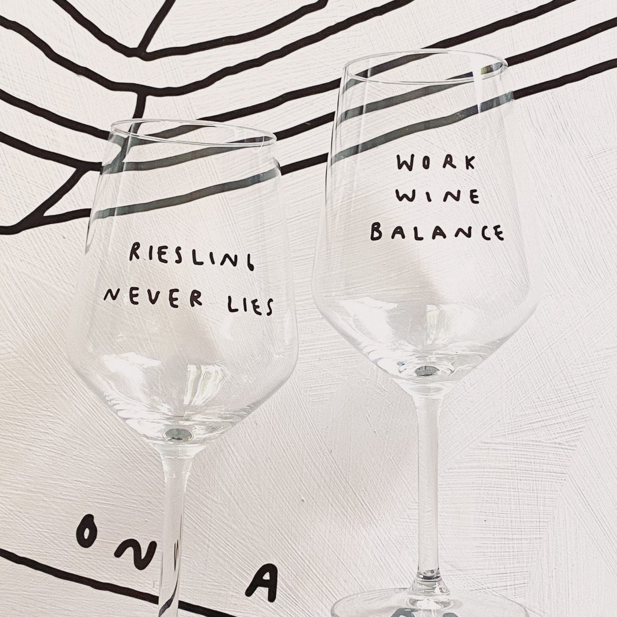 Weißweinglas 'Work Wine Balance' edition selekkt